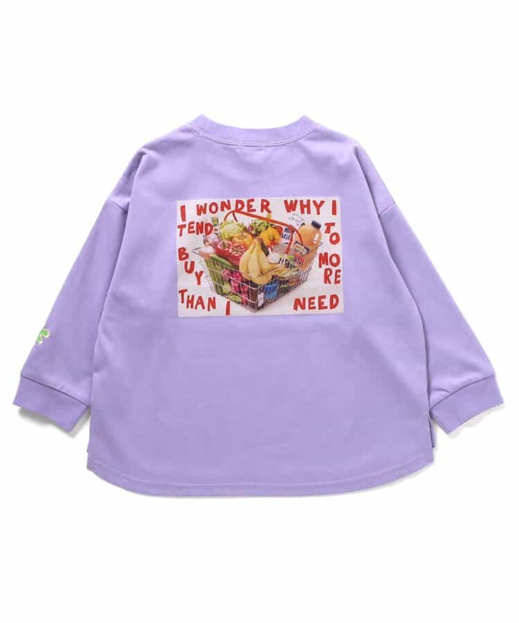 ルーズシルエットバックフォトL/S Tee_UVカット_接触冷感_吸水速乾