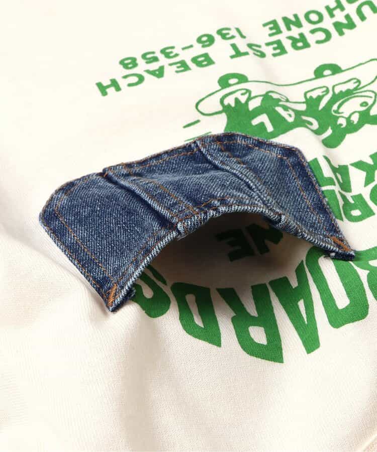 ヴィンテージロゴ　デニムポケットTシャツ_938442