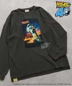 【バック・トゥ・ザ・フューチャー】長袖Tシャツ(オトナ)