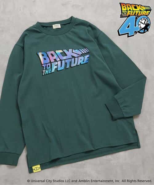 【バック・トゥ・ザ・フューチャー】長袖Tシャツ（オトナ）