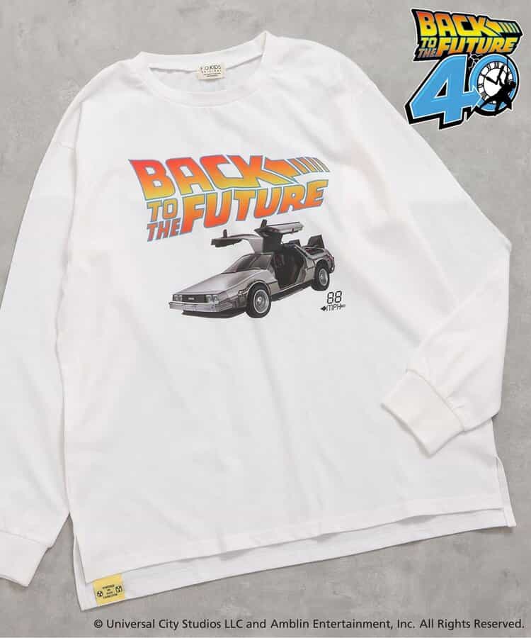 【バック・トゥ・ザ・フューチャー】長袖Tシャツ（オトナ）