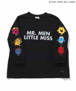 MR.MEN LITTLE MISS　袖ワッペン長袖Tシャツ_941332
