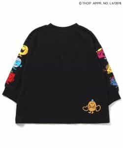 MR.MEN LITTLE MISS　袖ワッペン長袖Tシャツ_941333
