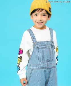MR.MEN LITTLE MISS　袖ワッペン長袖Tシャツ_941331