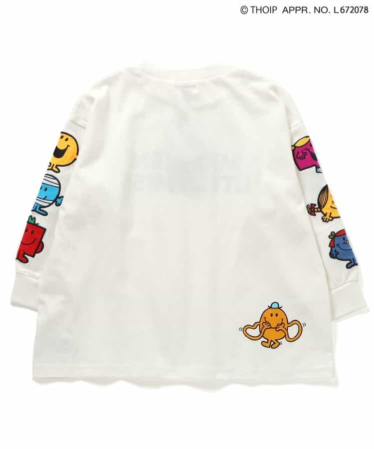 MR.MEN LITTLE MISS　袖ワッペン長袖Tシャツ_941338