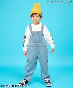 MR.MEN LITTLE MISS　袖ワッペン長袖Tシャツ_941341