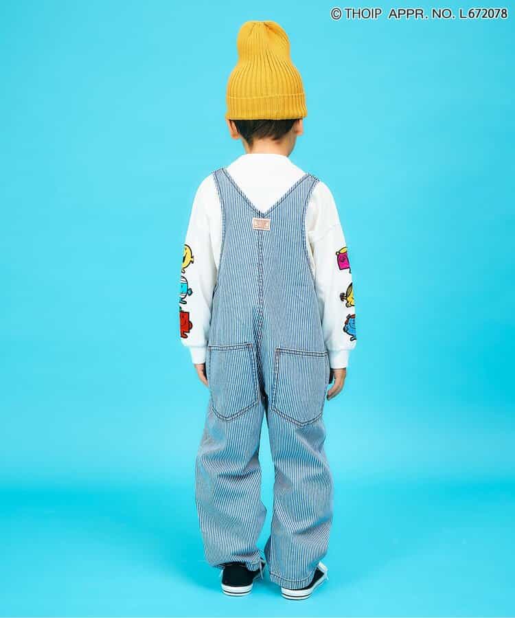 MR.MEN LITTLE MISS　袖ワッペン長袖Tシャツ_941342