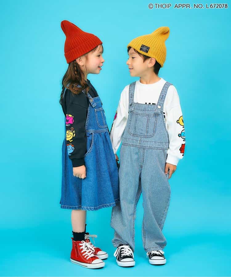 MR.MEN LITTLE MISS　袖ワッペン長袖Tシャツ_941343