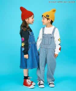 MR.MEN LITTLE MISS　袖ワッペン長袖Tシャツ_941343