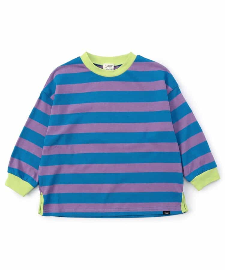いろとりどりのボーダーTシャツ