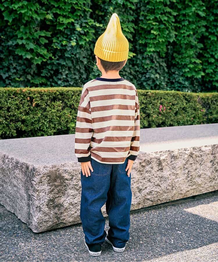 いろとりどりのボーダーTシャツ_928297