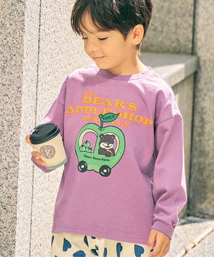 カラバリグラフィックロンT
