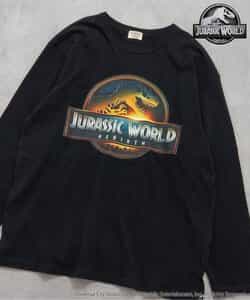 【ジュラシックワールド】長袖Tシャツ(オトナ)