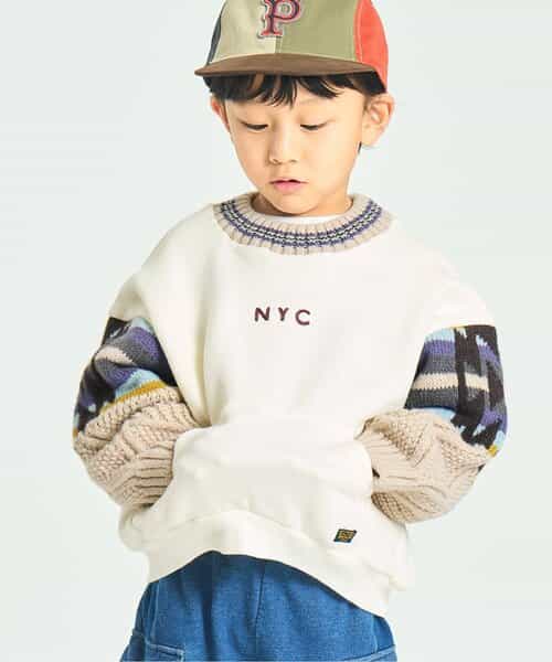 ニットドッキングプルオーバー