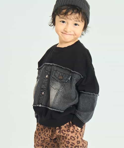 デニムドッキングプルオーバー