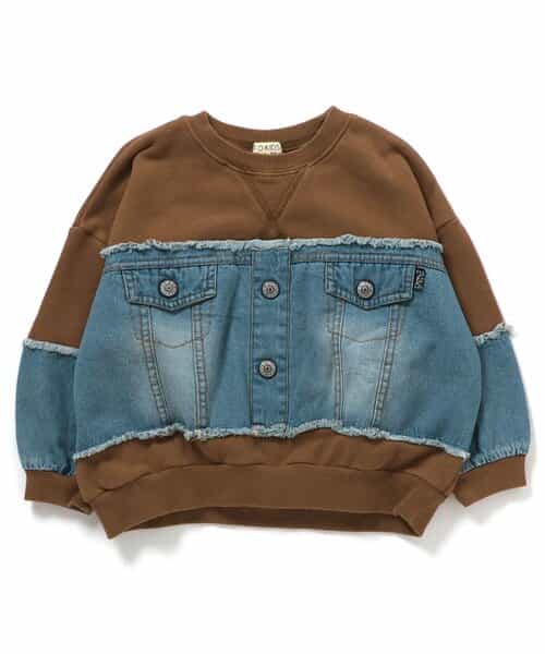 デニムドッキングプルオーバー