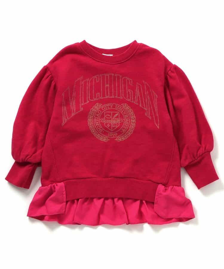 Girls カレッジ変形トレーナー