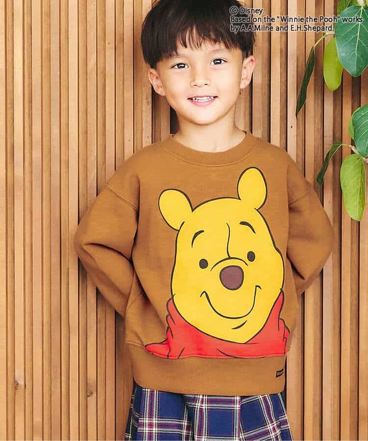 ディズニーキャラクター / Pooh / 4色2柄トレーナー