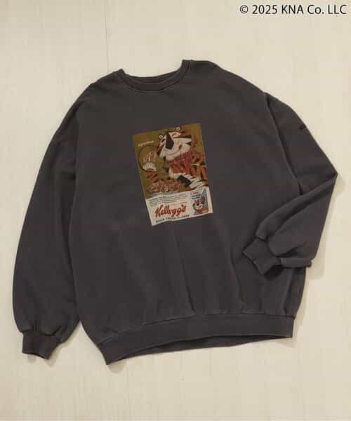 ★SALE★【ケロッグ】ガーメントダイトレーナー(オトナ）