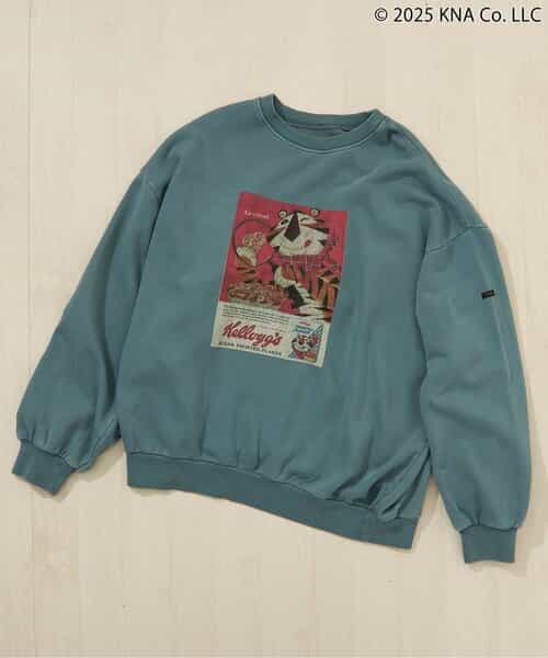 ★SALE★【ケロッグ】ガーメントダイトレーナー(オトナ）