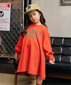 ★SALE★【リンク】カレッジロゴワンピース