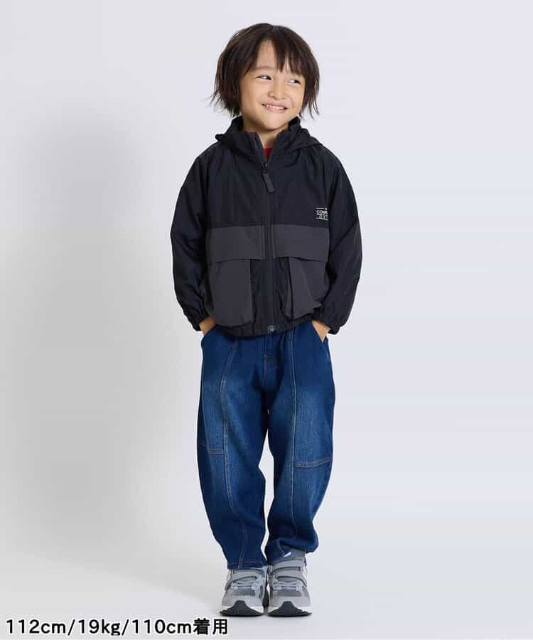 デニムニットパンツ  10分丈_879886