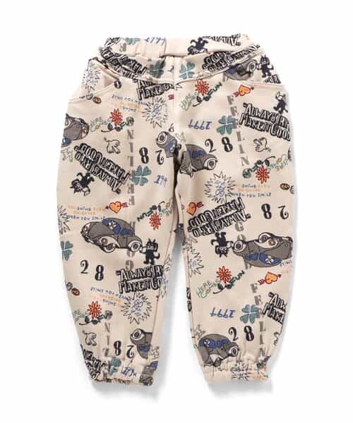 3柄カットソーパンツ  10分丈