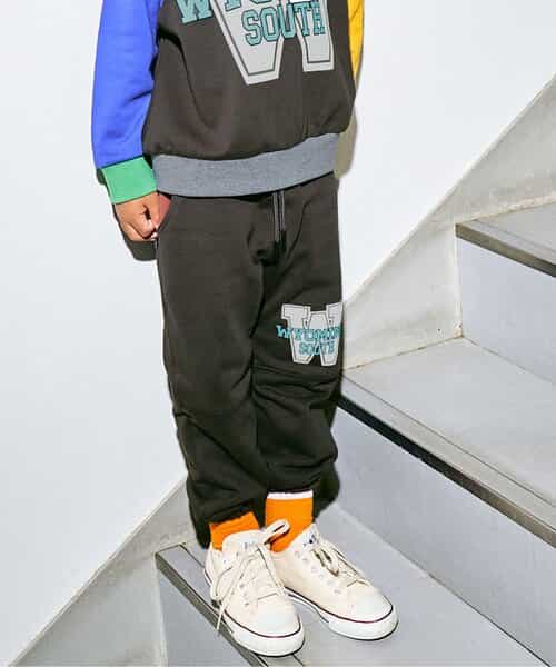 カラバリグラフィックパンツ  10分丈