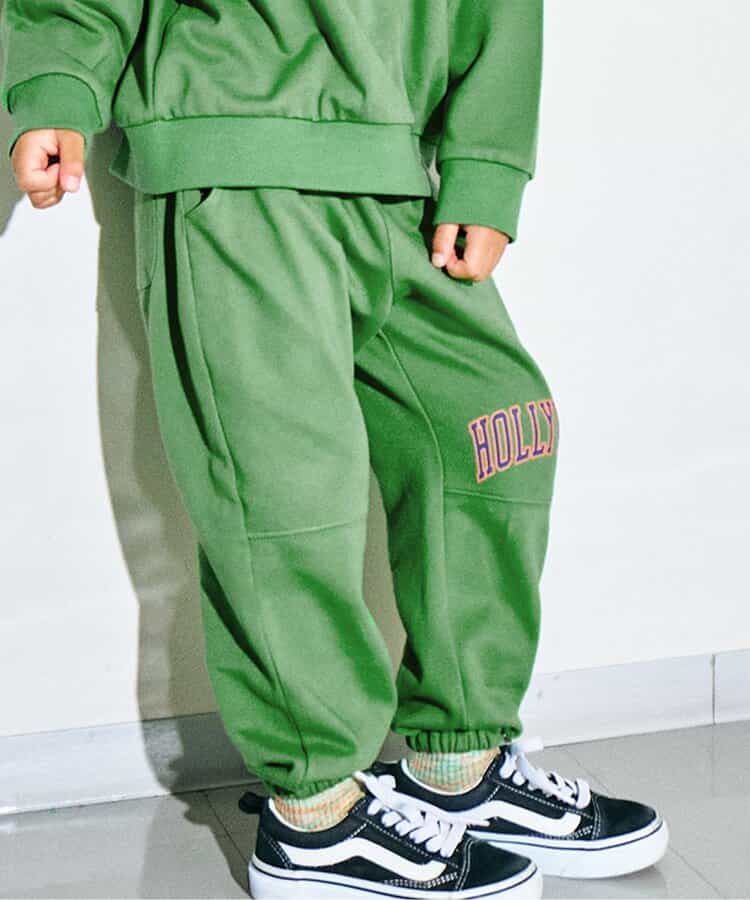 カラバリグラフィックパンツ  10分丈