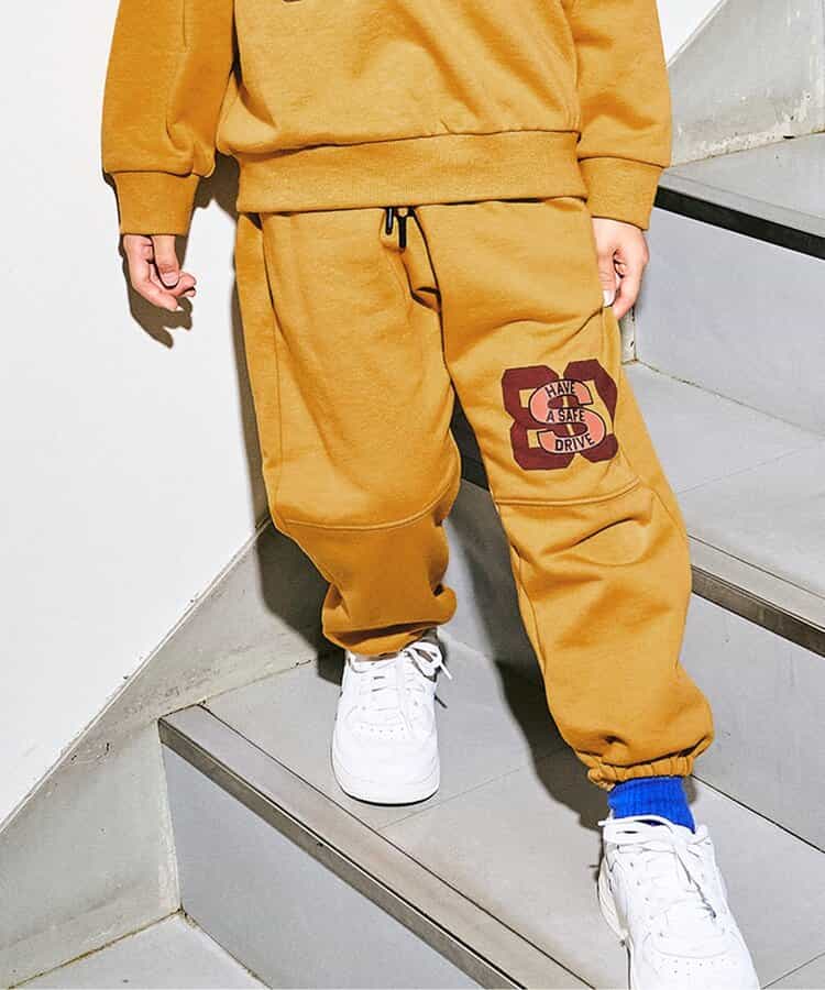 カラバリグラフィックパンツ  10分丈