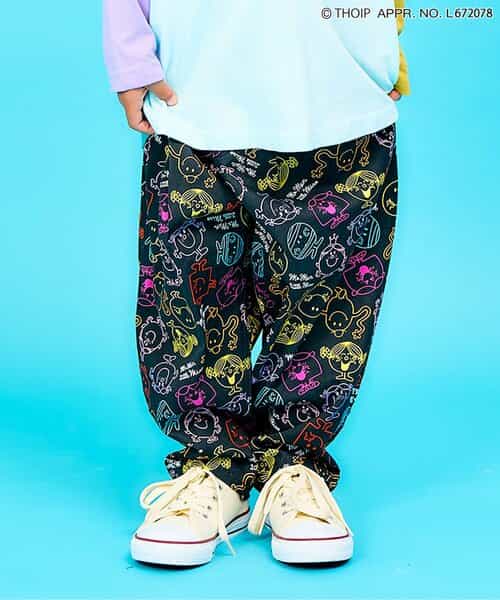 MR.MEN LITTLE MISS　総柄パンツ  10分丈