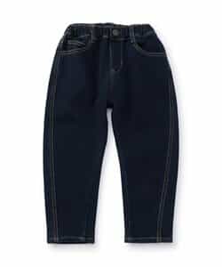 裏起毛ストレッチデニムパンツ  10分丈