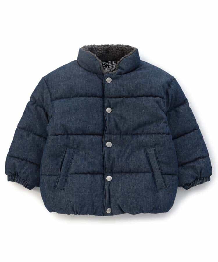 Denim & Corduroy Puffer Jacket
