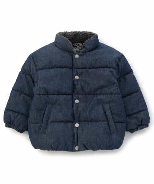 Denim & Corduroy Puffer Jacket