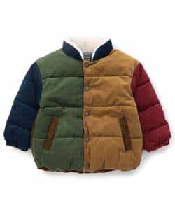 Denim & Corduroy Puffer Jacket_1003287