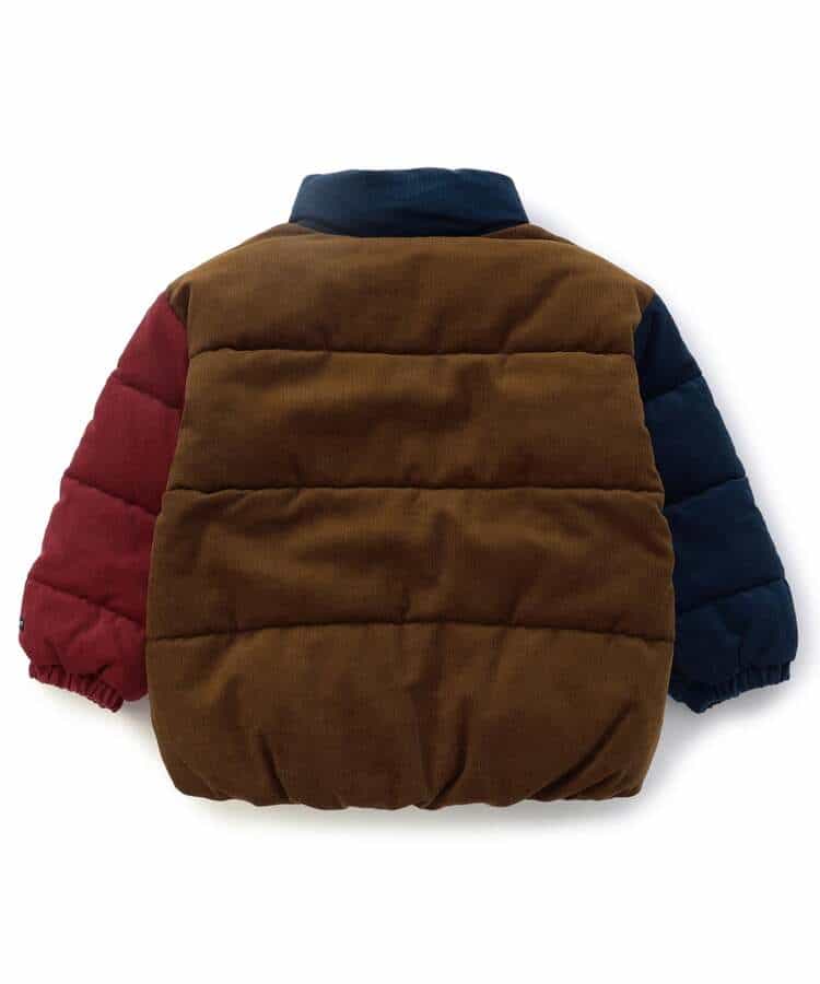 Denim & Corduroy Puffer Jacket_1003288