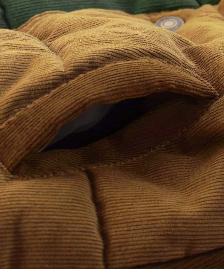 Denim & Corduroy Puffer Jacket_1003289