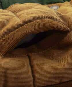 Denim & Corduroy Puffer Jacket_1003289