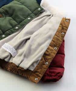Denim & Corduroy Puffer Jacket_1003291
