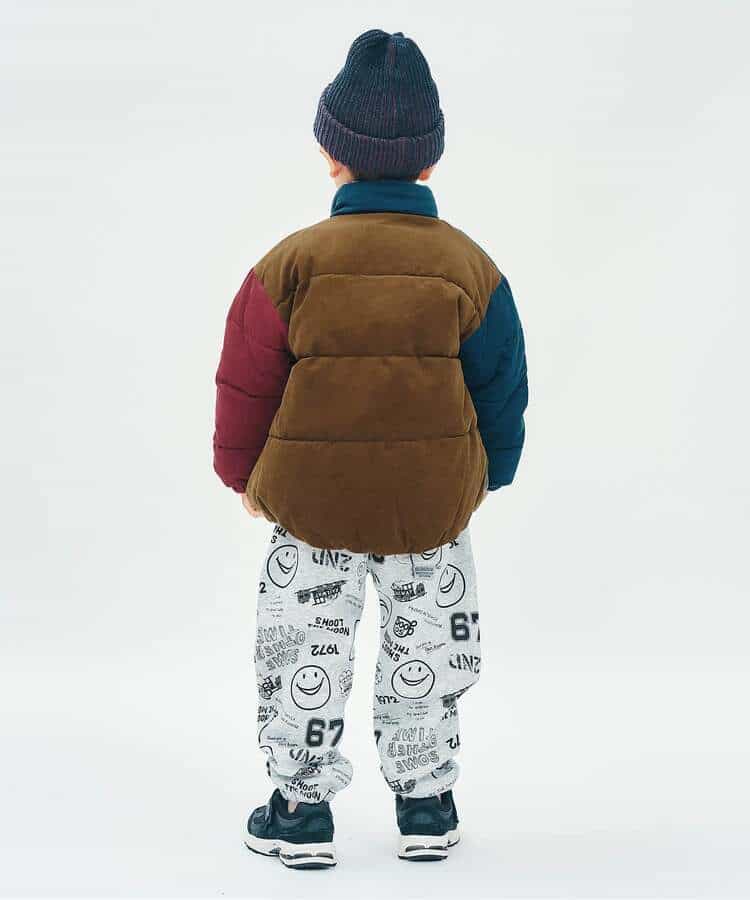Denim & Corduroy Puffer Jacket_1003293