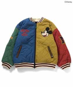 ディズニーキャラクター/ワッペンキルトジャケット（オトナ）