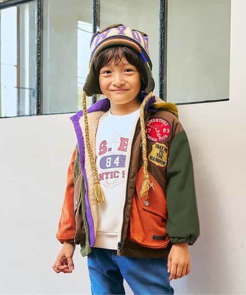 裏ボアマウンテンジャケット