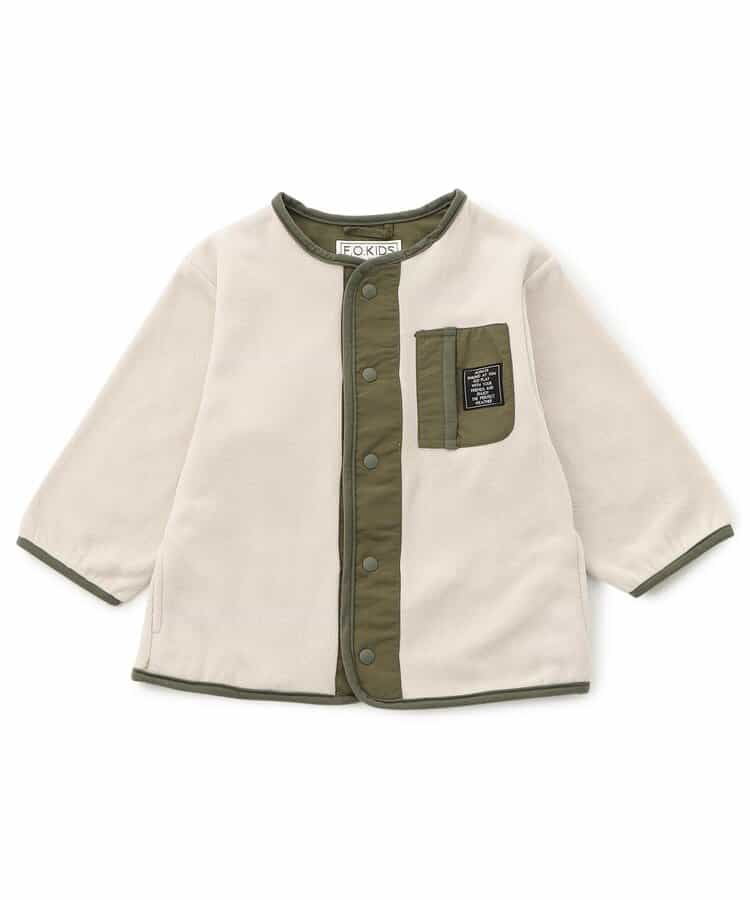 フリースカーディガン