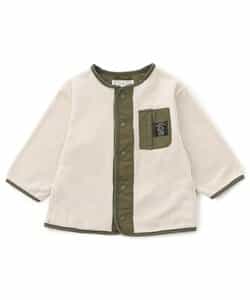 フリースカーディガン