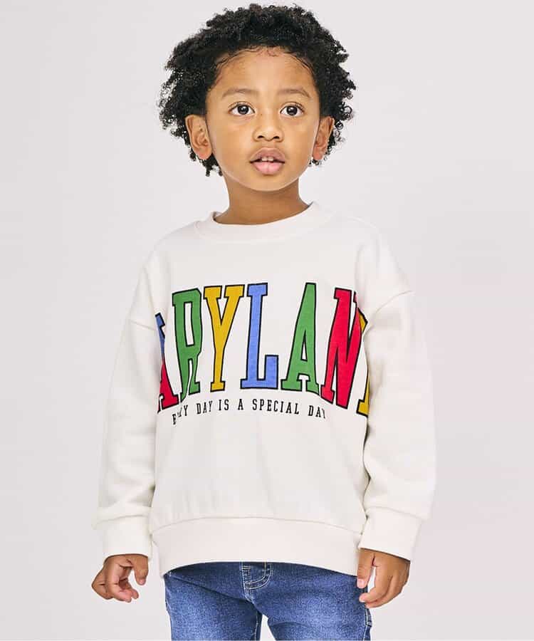 ★SALE★【あったか】カラバリグラフィックトレーナー