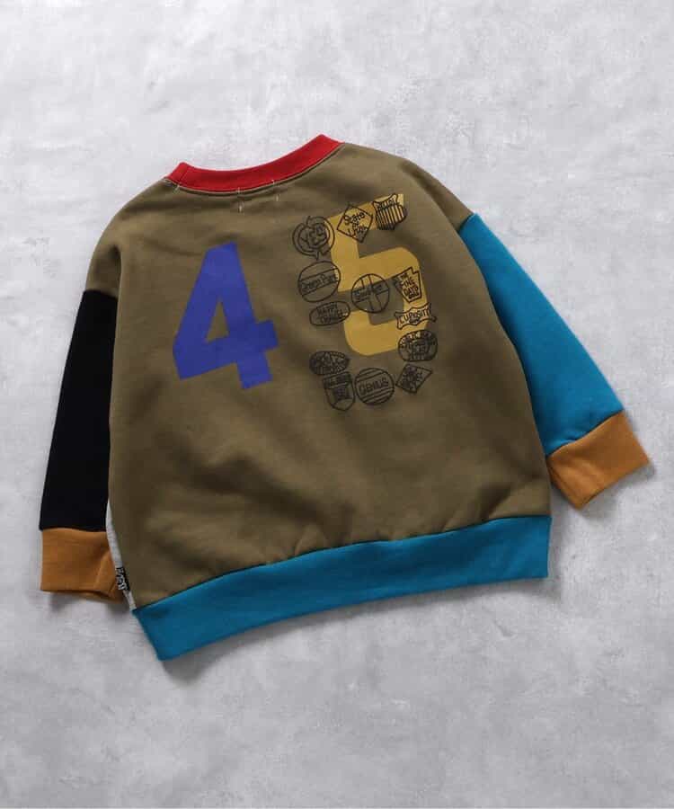 ★SALE★【あったか】カラバリグラフィックトレーナー