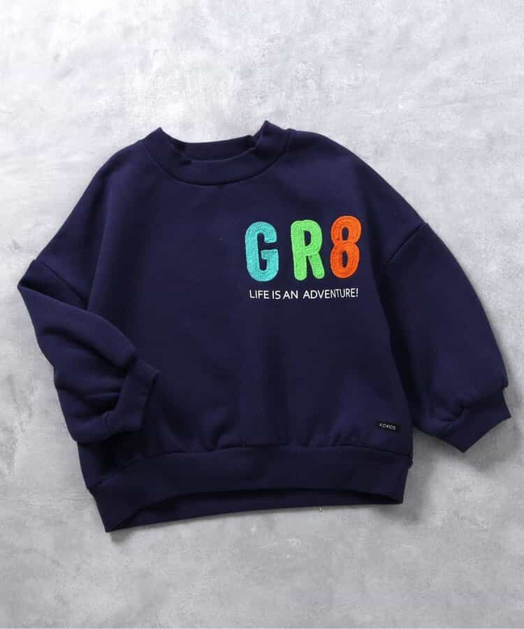 ★SALE★【あったか】ロゴ刺繍トレーナー