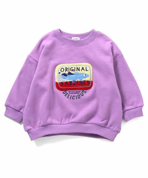 3柄モチーフトレーナー