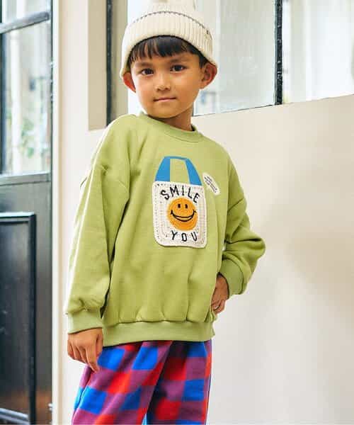 3柄モチーフトレーナー