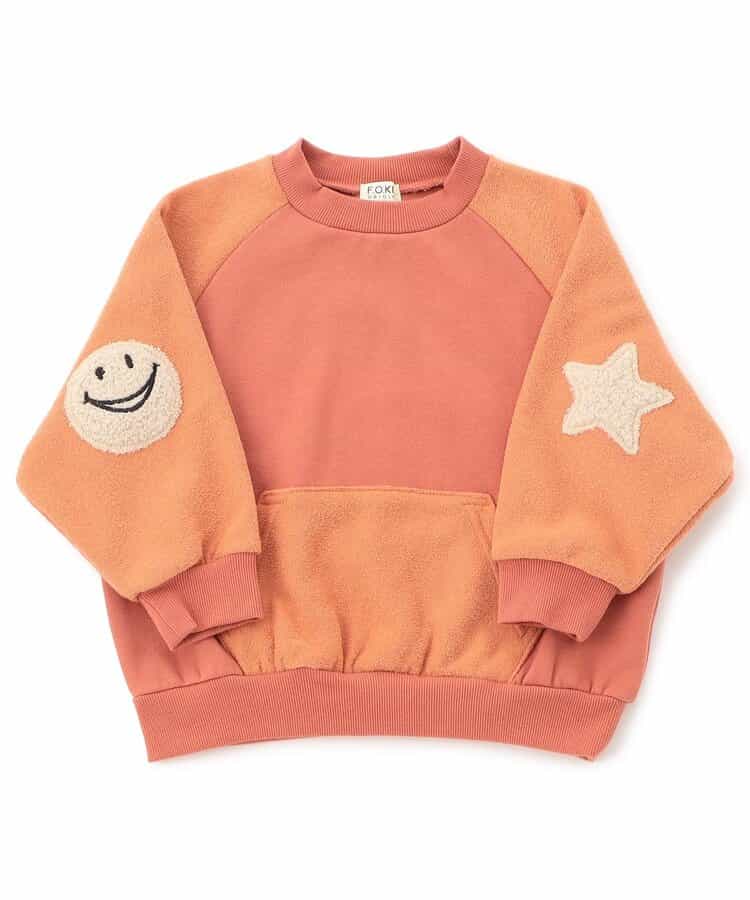 エルボーパッチラグラントレーナー